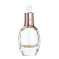 5Ml 10Ml 15Ml 30Ml 50Ml Clear Rose Gold Essential Oil Glass Dropper Bottles